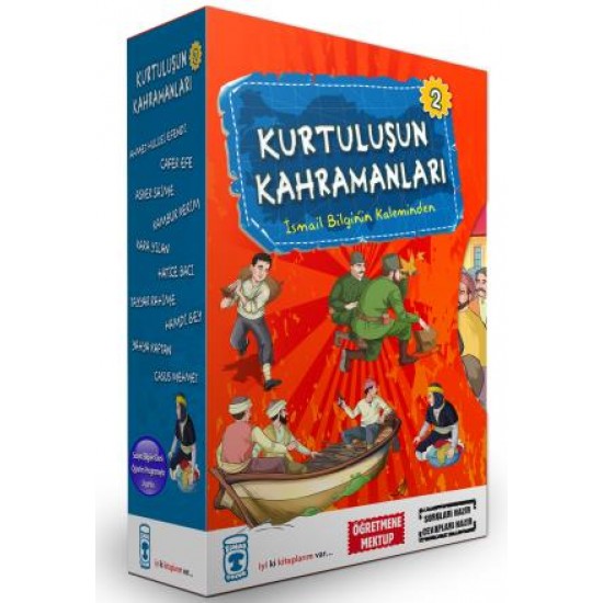 Kurtuluşun Kahramanları 2 Set - (10 Kitap) Kurtuluşun Kahramanları 2 Set - (10 Kitap)