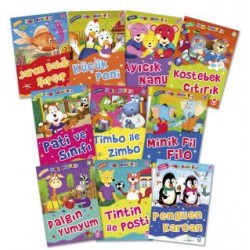 Mini Masallar 3 Set - (10 Kitap)