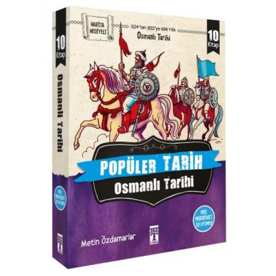 Popüler Tarih Osmanlı Tarihi Set - (10 Kitap)