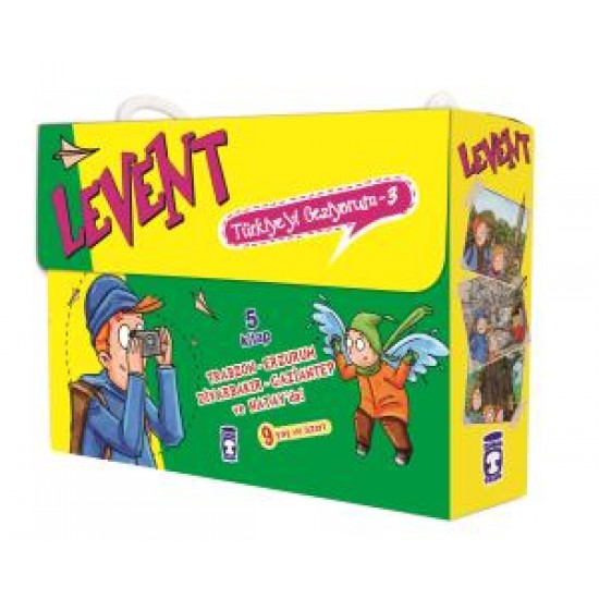Levent Türkiyeyi Geziyorum 3 Set - (5 Kitap) Levent Türkiyeyi Geziyorum 3 Set - (5 Kitap)