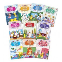 Mini Masallar 4 Set - (10 Kitap)