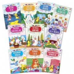Mini Masallar 4 Set - (10 Kitap)