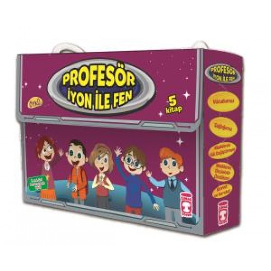 Profesör İyon İle Fen 1 Set - (5 Kitap) Profesör İyon İle Fen 1 Set - (5 Kitap)