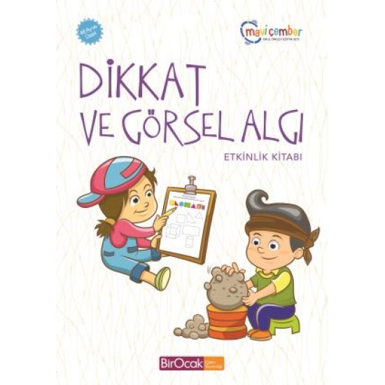 Dikkat Ve Görsel Algı Etkinlik Kitabı - Mavi Çember (48 Ay ve Üzeri)