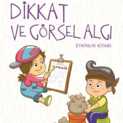 Dikkat Ve Görsel Algı Etkinlik Kitabı - Mavi Çember (48 Ay ve Üzeri)